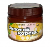 Золотой корень в меду 200гр. фото в интернет-магазине эко товаров из Горного Алтая