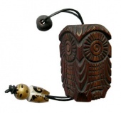 Мудра-сова (талисман мудрости) (7 см.) фото в интернет-магазине эко товаров из Горного Алтая