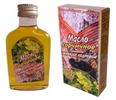 Масло горчичное усиленное живицей кедровой (100мл) фото в интернет-магазине эко товаров из Горного Алтая