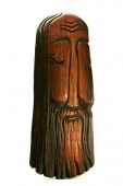 Панно из кедра "Аргиппей" - символ мудрости и миролюбия (30-35 см.) фото в интернет-магазине эко товаров из Горного Алтая