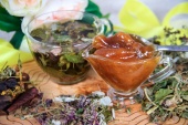 Травяной чай "Таежный" грубого помола (большой), 100гр фото в интернет-магазине эко товаров из Горного Алтая
