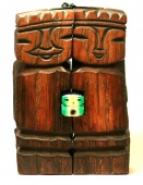 Скульптура из кедра "Семья"  в коробке, 30 см. фото в интернет-магазине эко товаров из Горного Алтая
