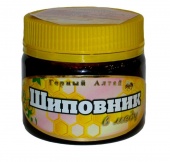 Шиповник в меду (200гр) фото в интернет-магазине эко товаров из Горного Алтая
