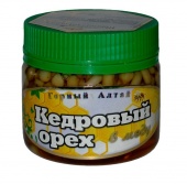 Кедровый орех в меду (200гр.) фото в интернет-магазине эко товаров из Горного Алтая