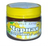 Черная смородина в меду фото в интернет-магазине эко товаров из Горного Алтая